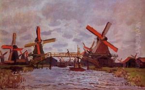 Windmills Near Zaandam