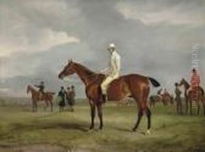 Clinker With Captain Horatio Ross Up, Radical With Captain Douglasup And Other Horses