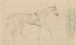 A Racehorse And Groom