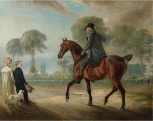 The Reverend Dr. Ford On His Chestnut Hunter The Reverend Dr. Ford On His Chestnut Hunter