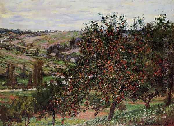 Apple Trees Near Vetheuil - view 1