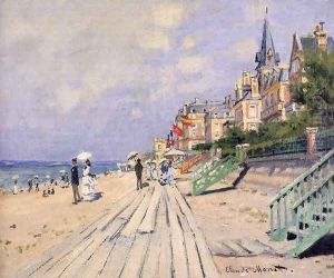 The Boardwalk At Trouville