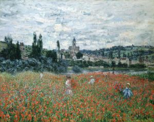 Poppy Field Near Vetheuil