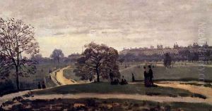 Hyde Park, London by Claude Oscar Monet