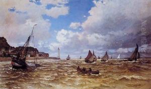 Mouth Of The Seine At Honfleur