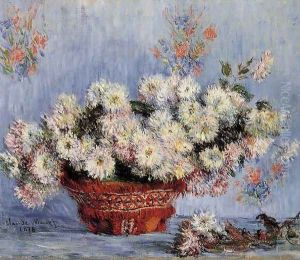 Chrysanthemums2 by Claude Oscar Monet
