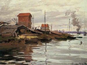 The Seine At Le Petit Gennevilliers