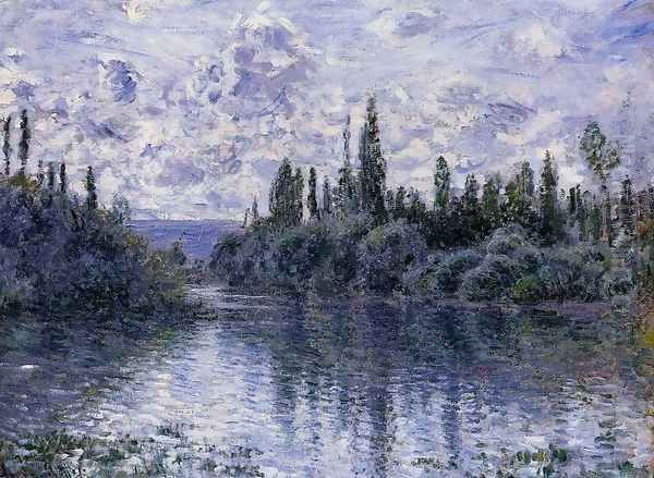 Arm Of The Seine Near Vetheuil - view 1
