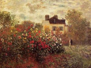 The Garden At Argenteuil Aka The Dahlias