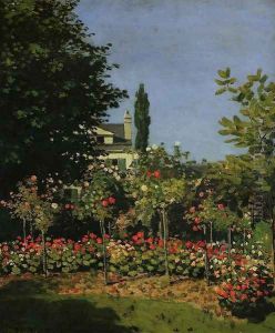 Garden In Flower At Sainte-Adresse