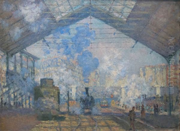 The Saint Lazare Station2 - view 1