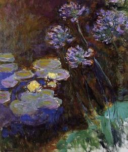 Water-Lilies and Agapanthus