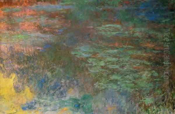 Water-Lily Pond, Evening (right panel) - view 1