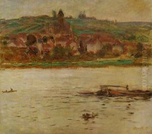 Barge On The Seine At Vertheuil Aka Vetheuil