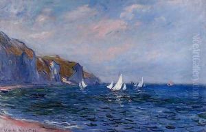 Cliffs And Sailboats At POurville