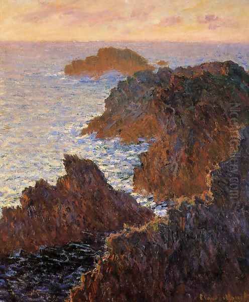 Rocks At Belle Ile Port Domois - view 1