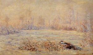 Frost2 by Claude Oscar Monet