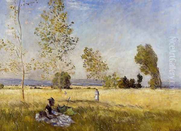 Meadow At Bezons - view 1