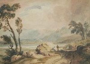Ullswater by Anthony Vandyke Copley Fielding