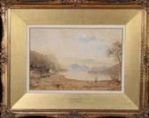 In The Highlands by Anthony Vandyke Copley Fielding