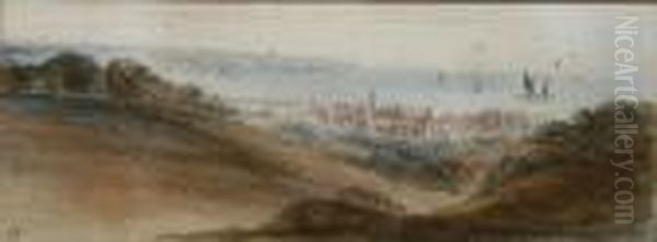 Landscape Sketch, And Another Similar - view 1
