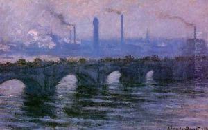 Waterloo Bridge Overcast Weather2