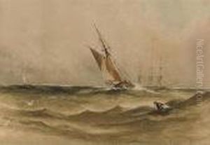 The Approaching Squall by Anthony Vandyke Copley Fielding