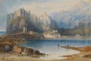 The Castle Of Monaco, Near Genoa