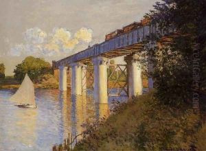 The Railway Bridge At Argenteuil3