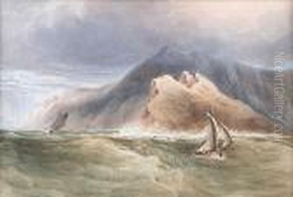 "cape Leucadia, Sappho's Leap", Greece - view 1