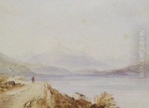 Head Of Lough Long, Landscape With Figure Head Of Lough Long, Landscape With Figure