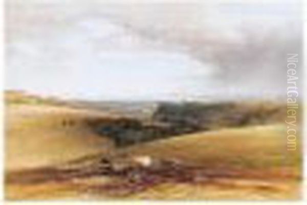 A Distant View Of Arundel Castle, Sussex - view 1