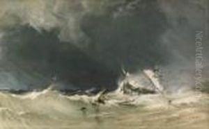 A Shipwreck On The Yorkshire Coast.