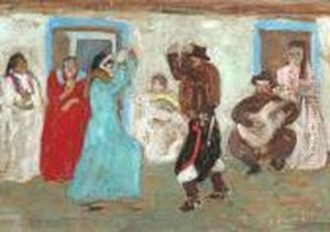 "pala Pala Pulpero". by Pedro Figari