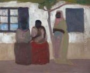 Coloquio by Pedro Figari