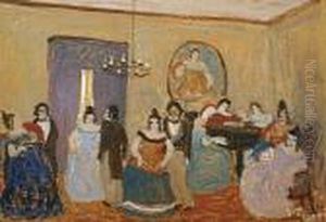 Baile Criollo by Pedro Figari