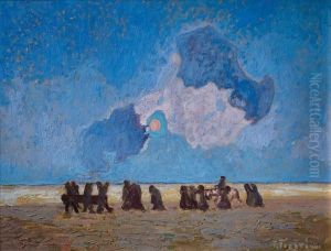 Oleo Sobre Carton by Pedro Figari