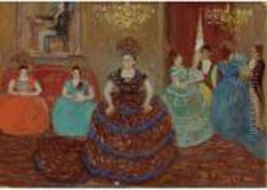 Mujeres En El Baile by Pedro Figari