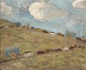 El Camino De La Sierra by Pedro Figari