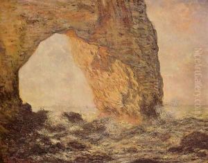 Cliff at Etretat (La Manneporte)