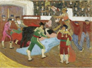 Corrida by Pedro Figari