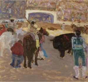 Toros by Pedro Figari