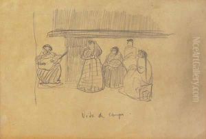 Vida De Campo by Pedro Figari