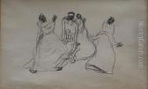 Bailecito by Pedro Figari