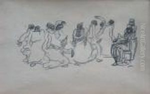 Candombe by Pedro Figari