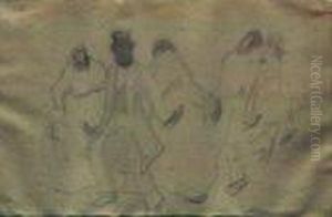 Candombe by Pedro Figari