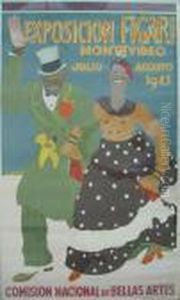 Exposicion 1945 by Pedro Figari