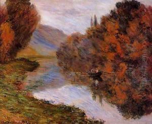 Rowboat On The Seine At Jeufosse