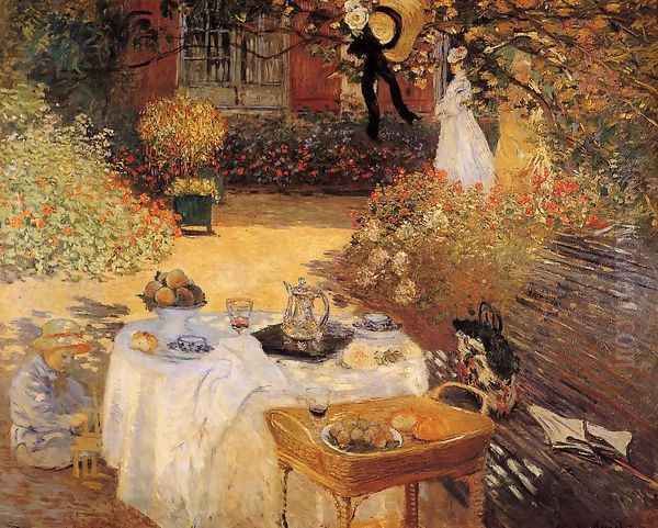 The Luncheon (Monet's Garden At Argenteuil) - view 1