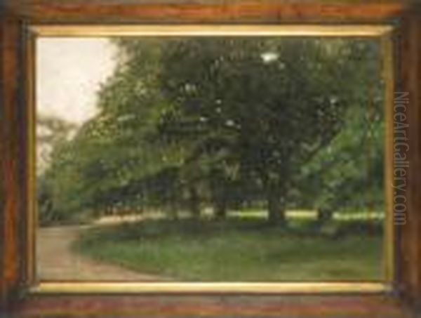 Blooming Chestnut Trees - view 1